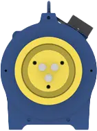 elevator machine ZAtop side view